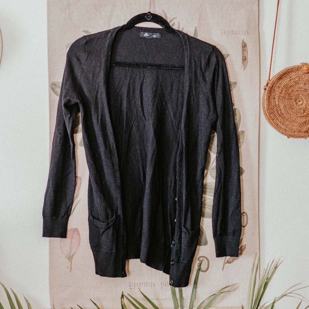 Black Cardigan